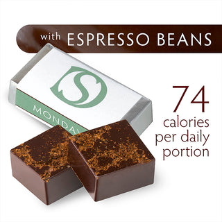 SUPERFOOD SUPERPACK - Five 7 Day Box assortment of DARK SECRET chocolate varieties