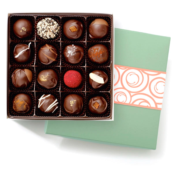 Special Mother’s Day 16 pc box / fresh chocolate truffles 