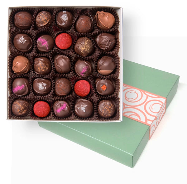 Special Mother’s Day 25 pc box / fresh chocolate truffles 