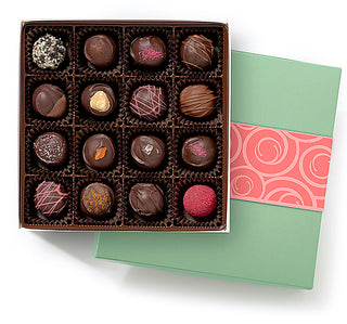 Special Valentine 16 pc box / fresh chocolate truffles