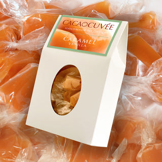Caramel with Vanilla beans - One 8oz box
