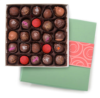 Special Valentine 25 pc box / fresh chocolate truffles