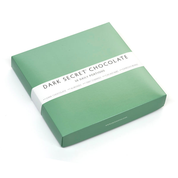 DARK SECRET® chocolate / Five Chocolate Varieties - 30 Day box