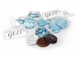 Gourmet Chocolate Gelt  / 2 bags / A half pound of gourmet chocolate worth its weight in Gelt.